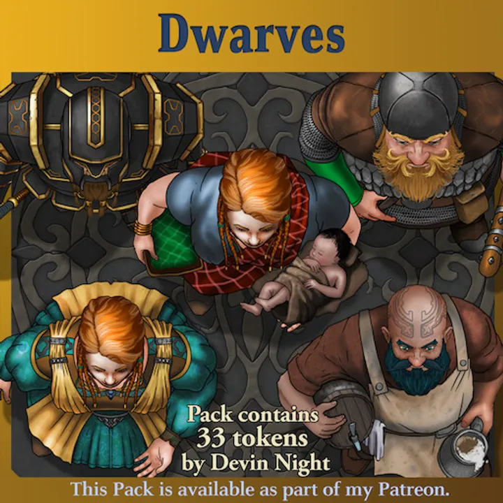 Fantasy Grounds - Devin Night Pack 211: Dwarves Screenshot 6