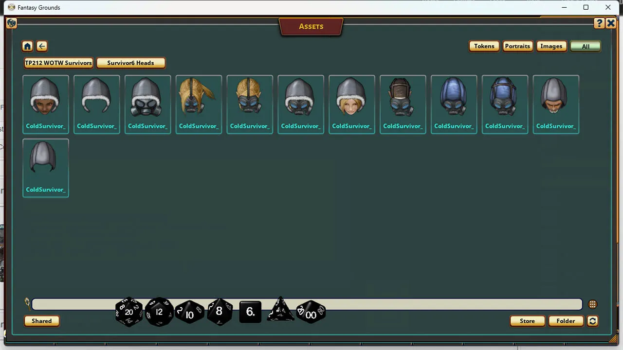 Fantasy Grounds - Devin Night Pack 212: WOTW Survivors 6 Screenshot 1