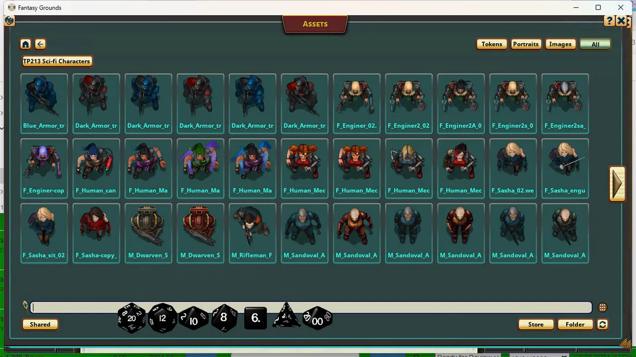 Fantasy Grounds - Devin Night Pack 213: Sci-fi Characters 3 Screenshot 0