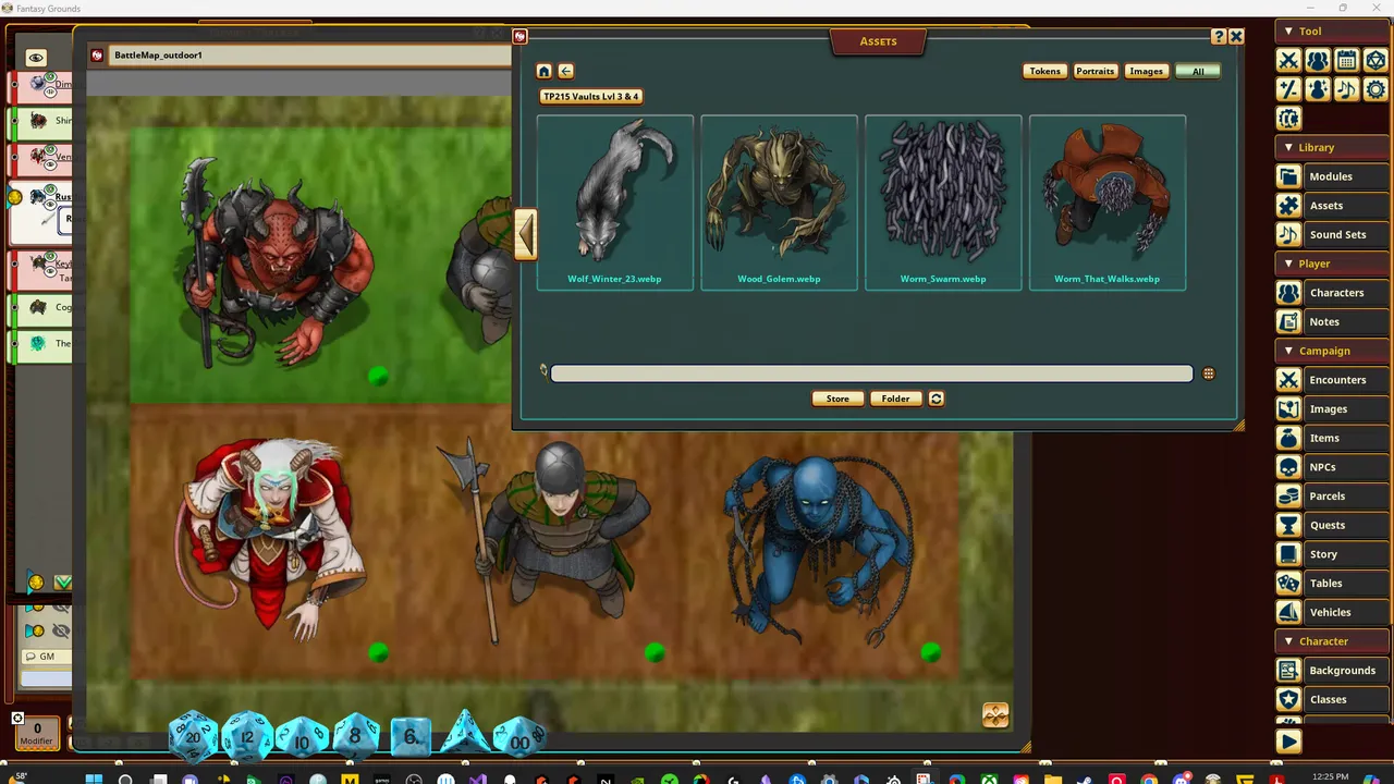 Fantasy Grounds - Devin Night Pack 215: Vaults Lvl 3 and Lvl 4 Screenshot 2