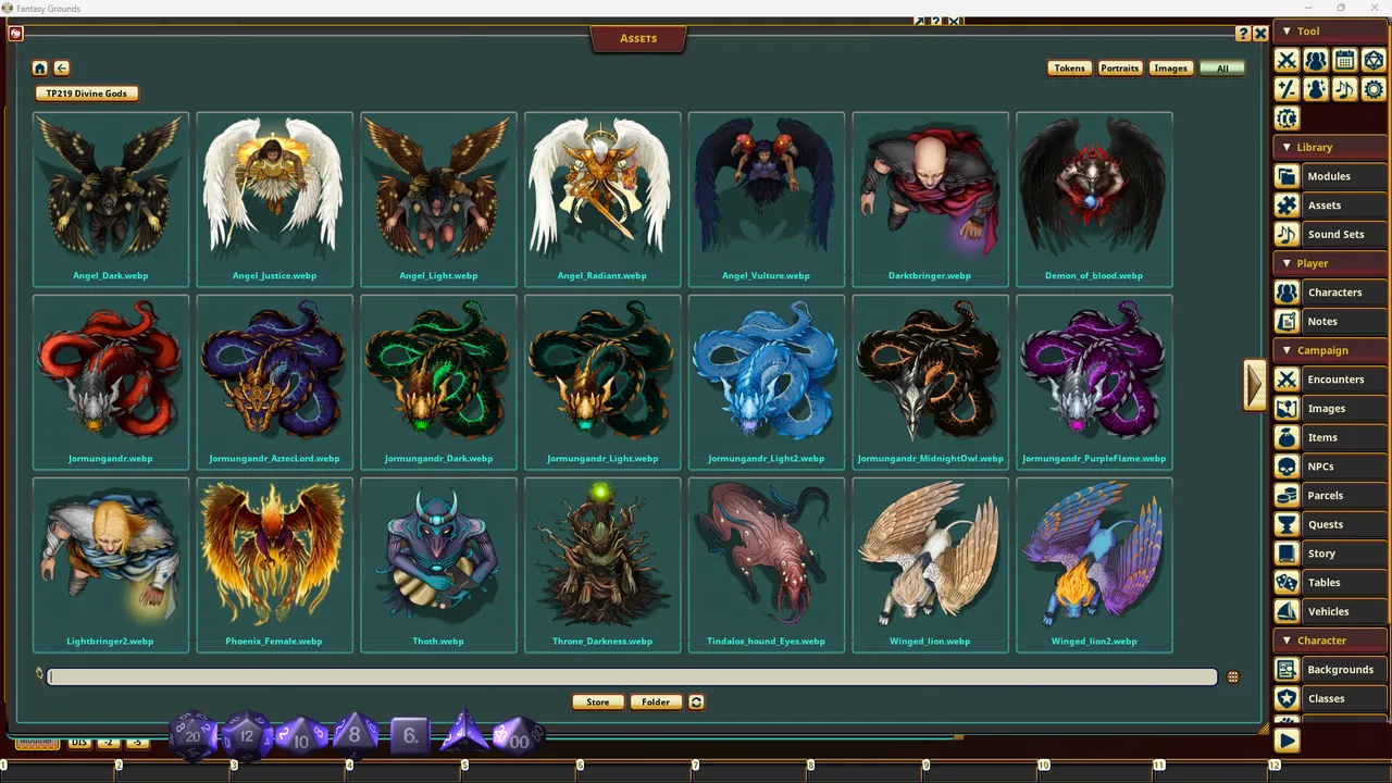 Fantasy Grounds - Devin Night Pack 219: Divine Gods Screenshot 0