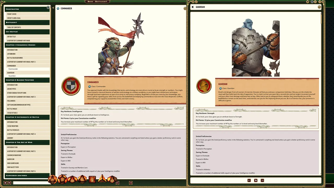 Fantasy Grounds - Pathfinder 2 RPG - Battlecry! Screenshot 0
