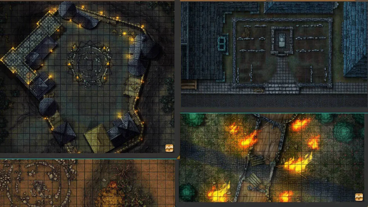 Fantasy Grounds - Map Collection - The Haunted Screenshot 4