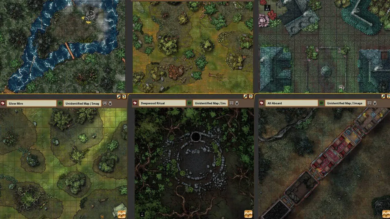 Fantasy Grounds - Map Collection - The Haunted Screenshot 2
