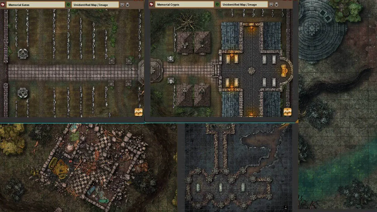Fantasy Grounds - Map Collection - The Haunted Screenshot 1