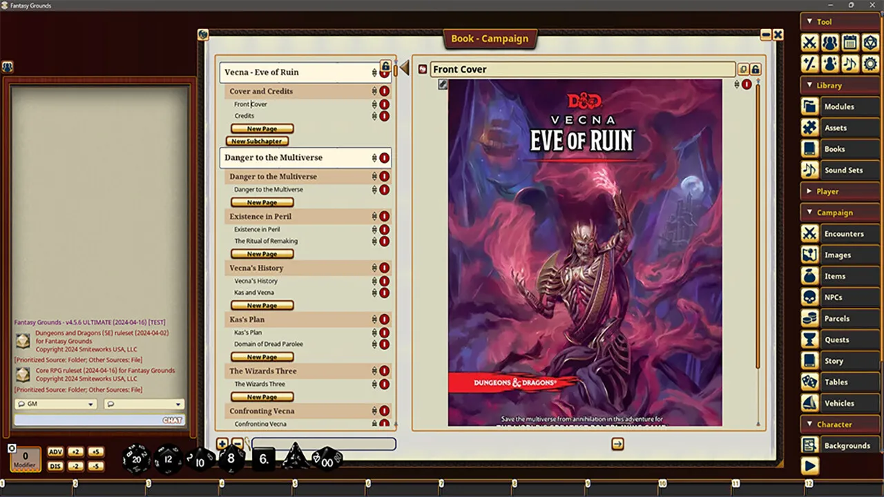Fantasy Grounds - D&D Vecna: Eve of Ruin Screenshot 1