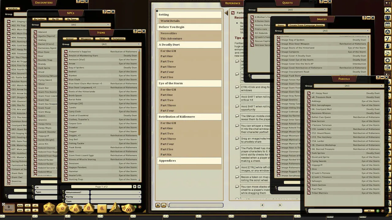 Fantasy Grounds - Into the Veils Screenshot 0