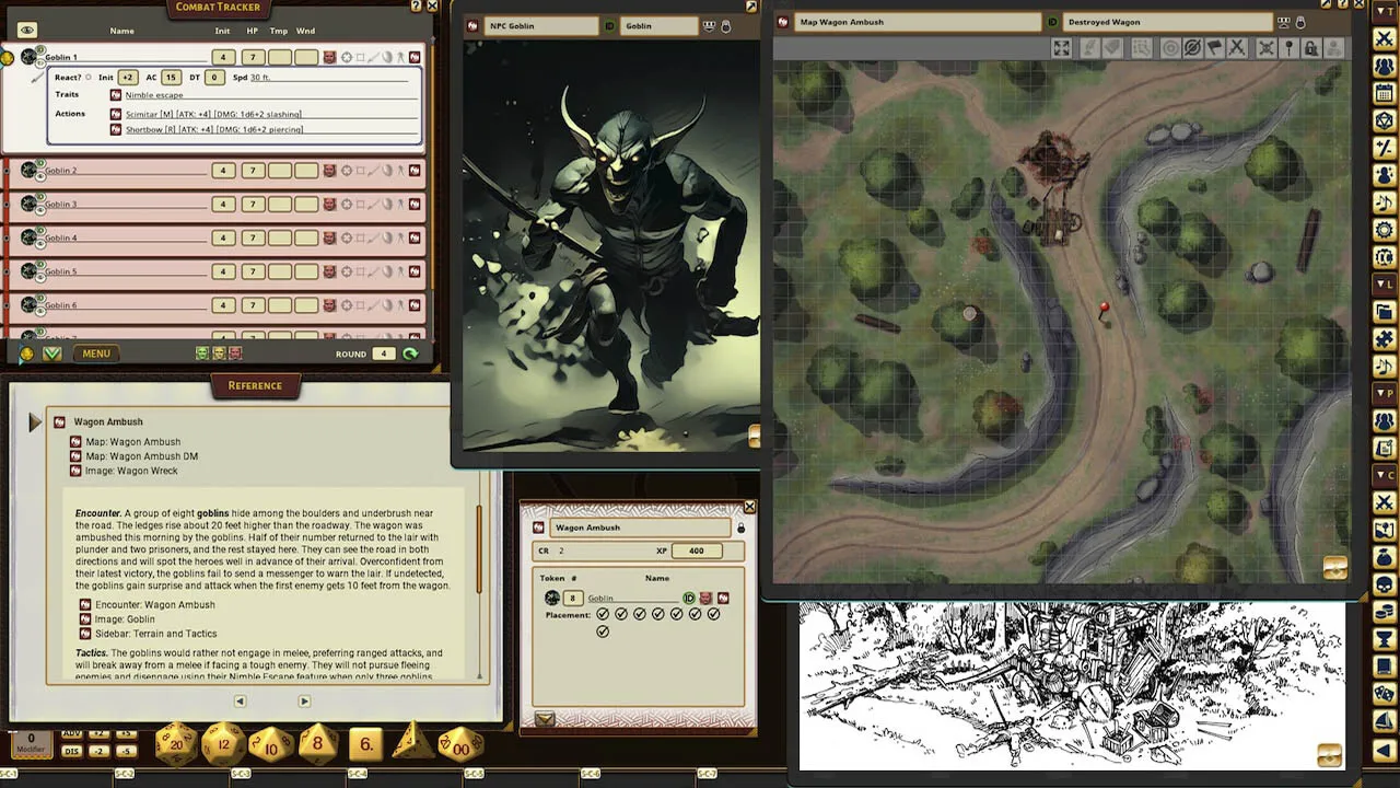Fantasy Grounds - Into the Veils Screenshot 2