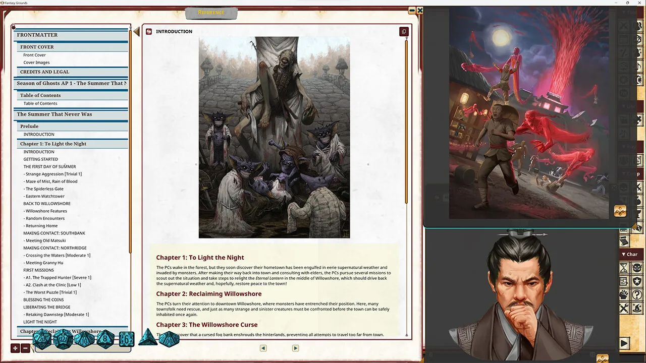 Fantasy Grounds - Pathfinder 2 RPG - Season of Ghosts AP 1: The Summer that Never Was Screenshot 0
