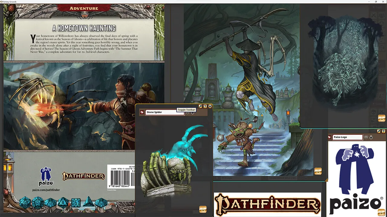 Fantasy Grounds - Pathfinder 2 RPG - Season of Ghosts AP 1: The Summer that Never Was Screenshot 2