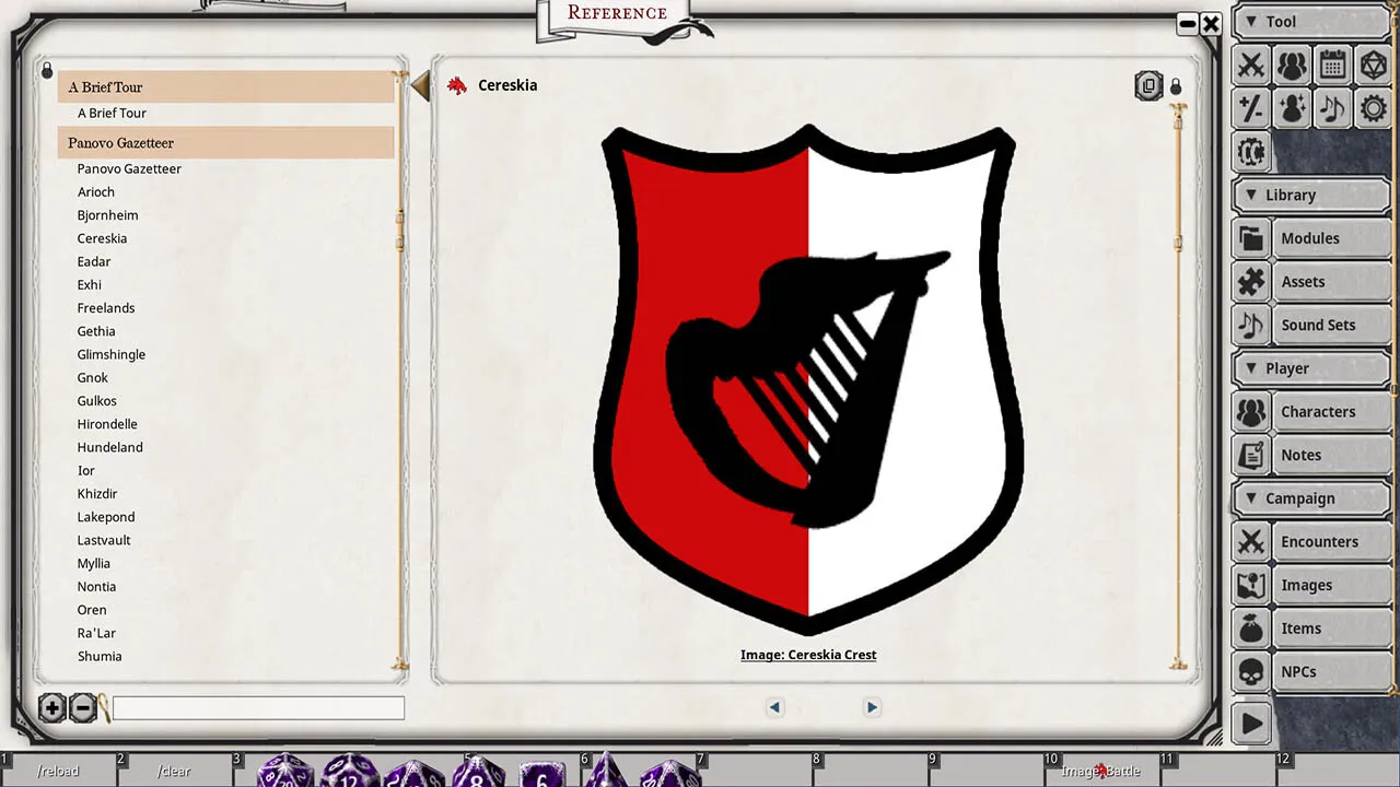 Fantasy Grounds - Panovo Player's Primer Screenshot 9
