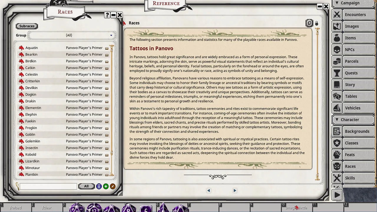 Fantasy Grounds - Panovo Player's Primer Screenshot 13