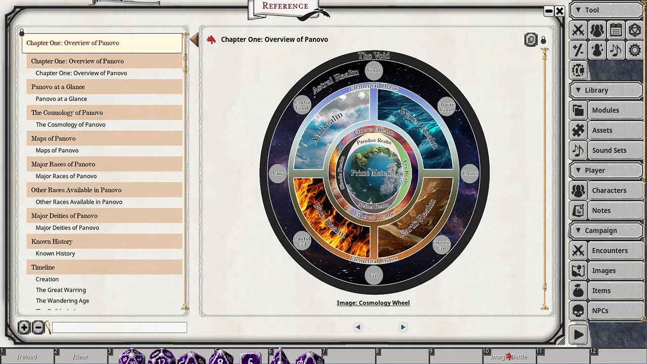 Fantasy Grounds - Panovo Player's Primer Screenshot 2