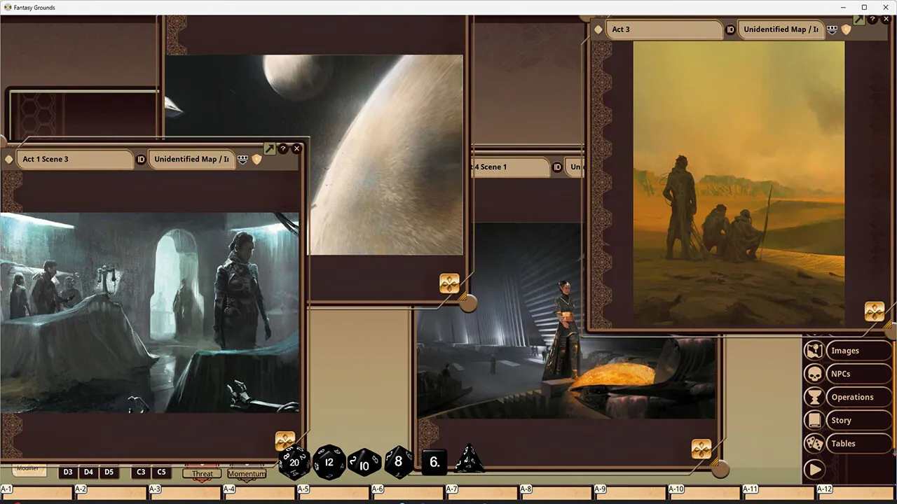 Fantasy Grounds - Dune - Adventures in the Imperium: Agents of Dune Screenshot 3