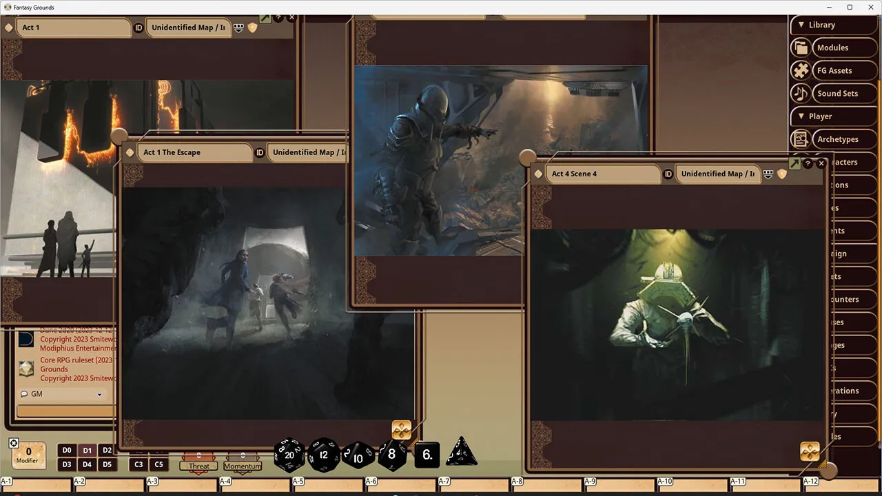 Fantasy Grounds - Dune - Adventures in the Imperium: Agents of Dune Screenshot 0