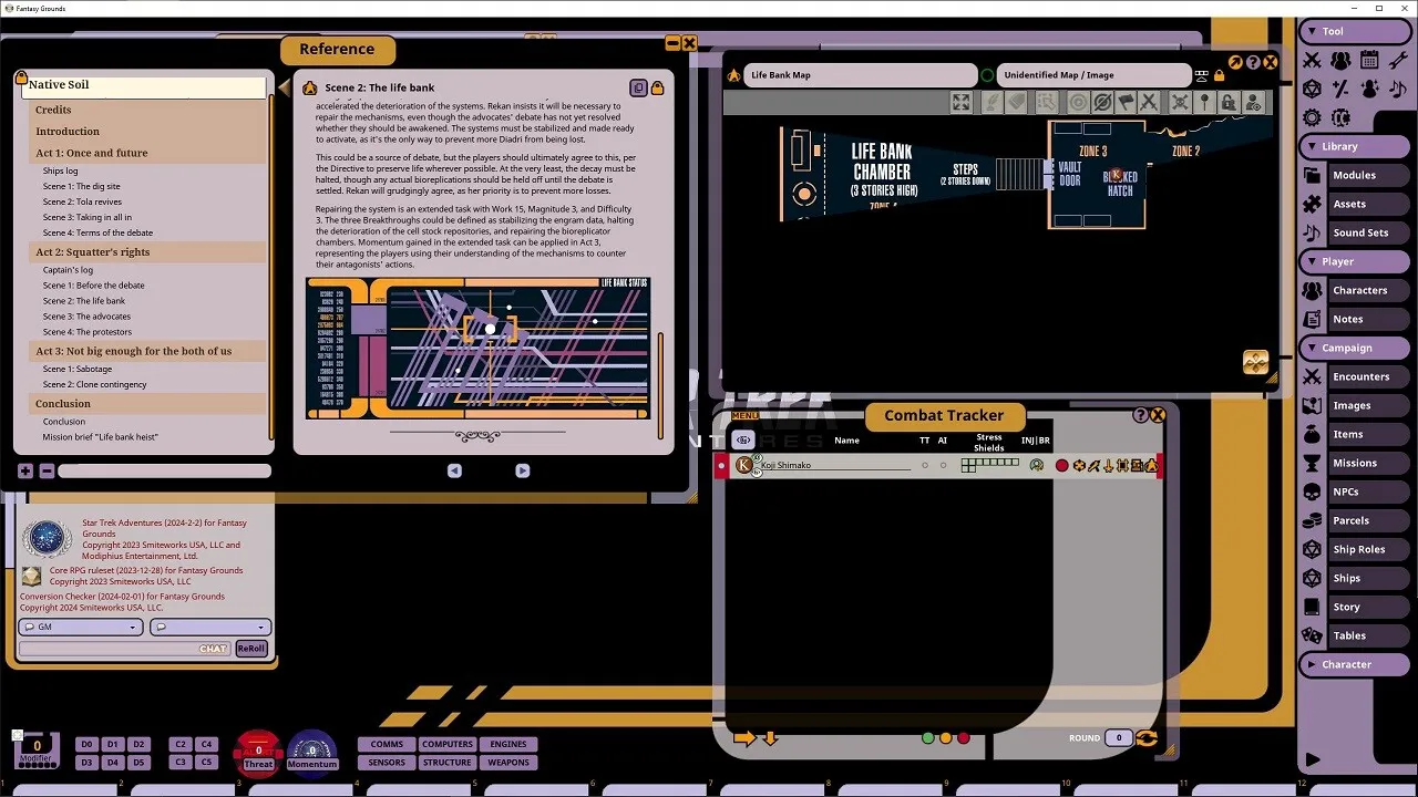 Fantasy Grounds - Star Trek Adventures: Native Soil Screenshot 1