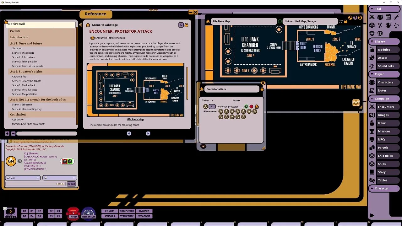 Fantasy Grounds - Star Trek Adventures: Native Soil Screenshot 3