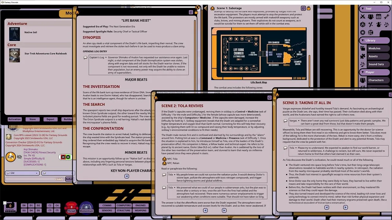Fantasy Grounds - Star Trek Adventures: Native Soil Screenshot 4
