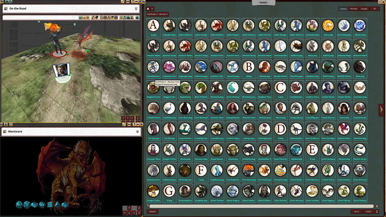 Fantasy Grounds - Pathfinder 2 RPG - Monster Core Screenshot 3