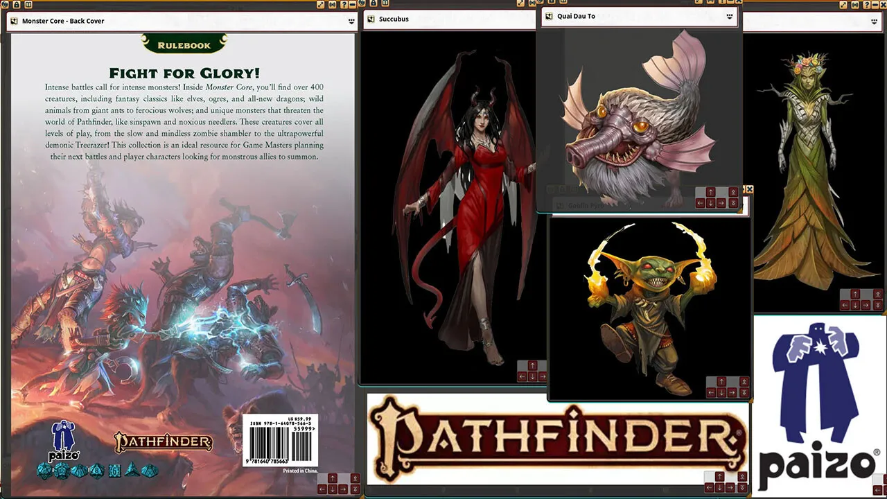 Fantasy Grounds - Pathfinder 2 RPG - Monster Core Screenshot 6