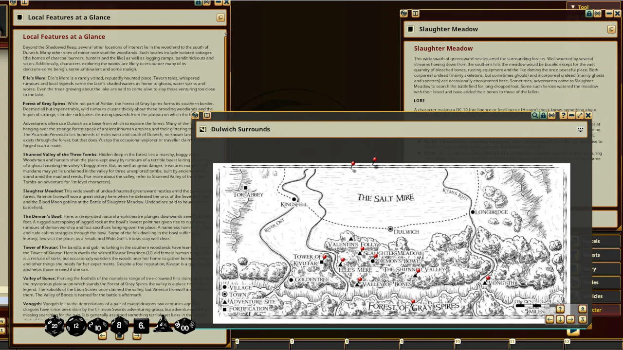 Fantasy Grounds - Shadowed Keep on the Borderlands Screenshot 2