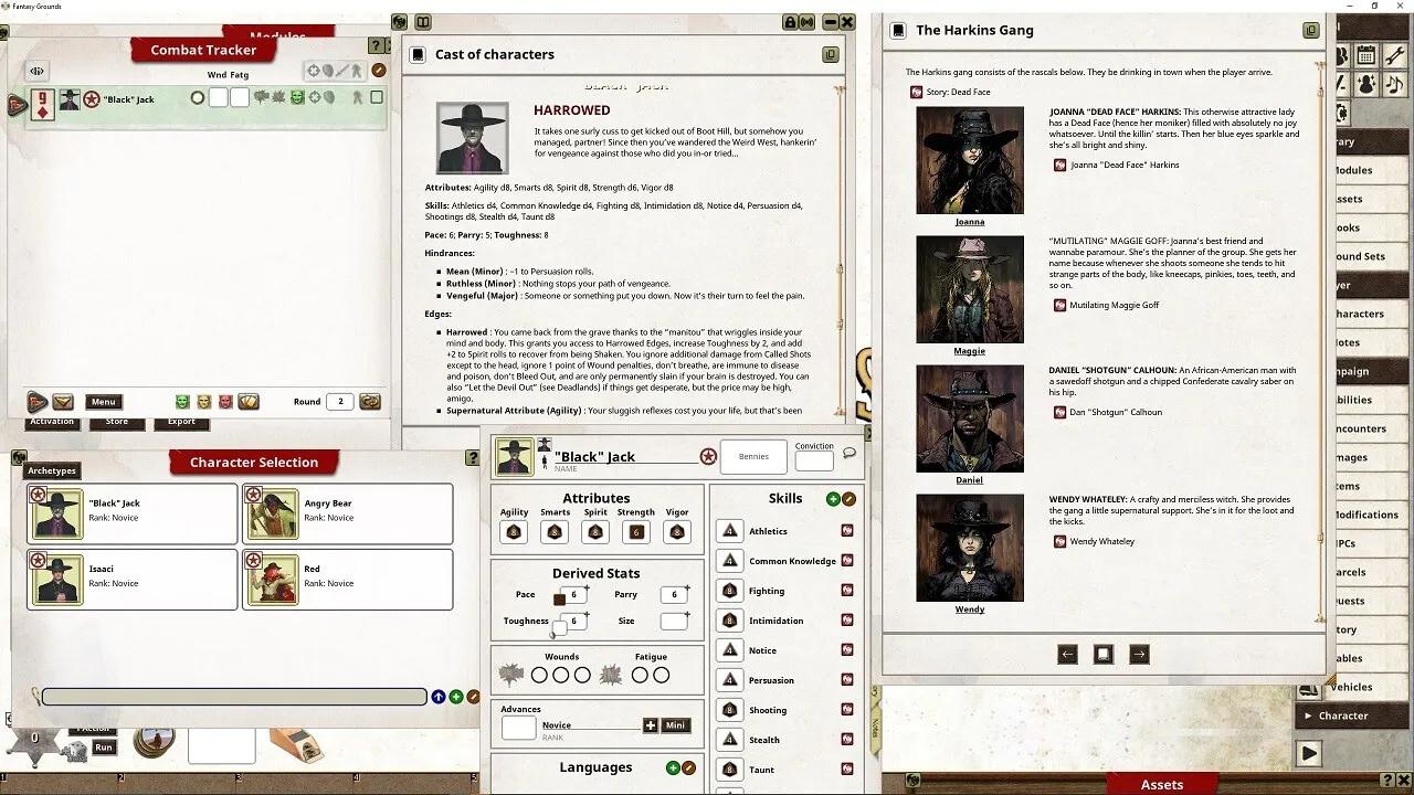 Fantasy Grounds - Savage Saturday Cinema: Thunder on the Mountain Screenshot 1