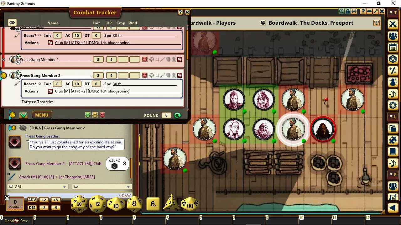 Fantasy Grounds - Death in Freeport: 20th Anniversary Edition Screenshot 0
