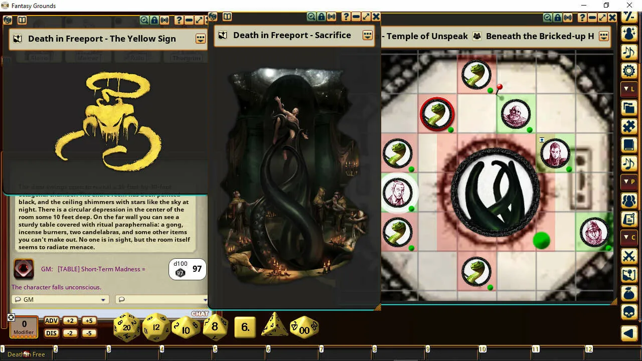Fantasy Grounds - Death in Freeport: 20th Anniversary Edition Screenshot 3