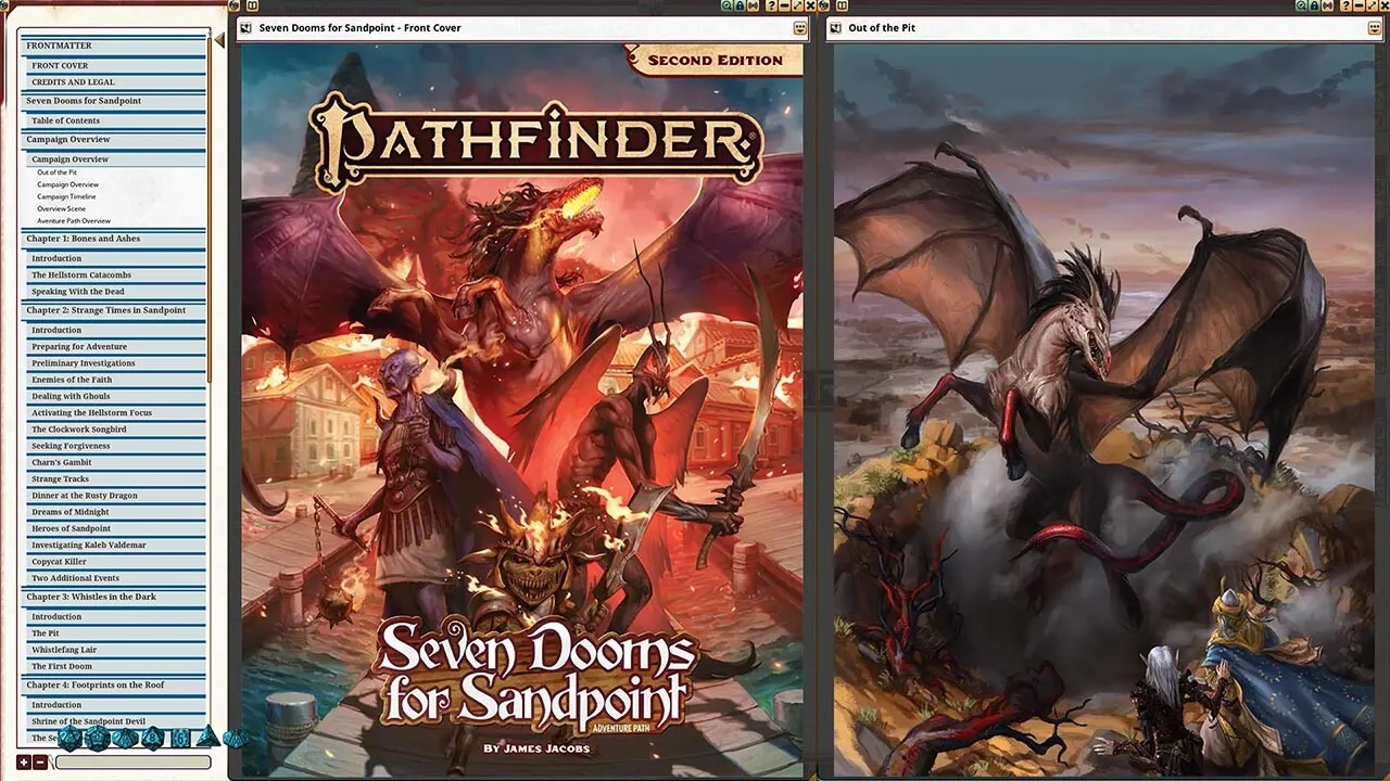 Fantasy Grounds - Pathfinder 2 RPG - Seven Dooms for Sandpoint Screenshot 1