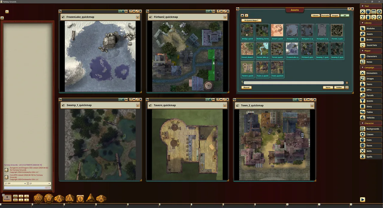 Fantasy Grounds - FG Quick Maps Pack 1 Screenshot 3