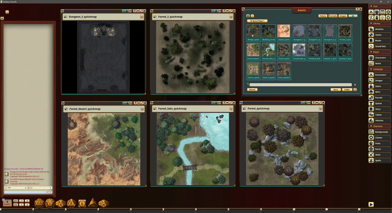 Fantasy Grounds - FG Quick Maps Pack 1 Screenshot 5