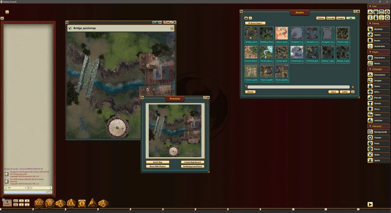 Fantasy Grounds - FG Quick Maps Pack 1 Screenshot 2