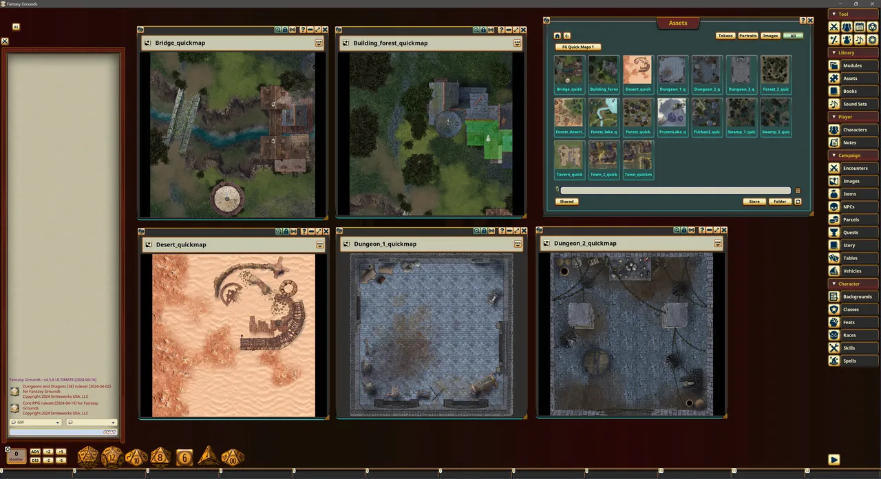 Fantasy Grounds - FG Quick Maps Pack 1 Screenshot 4