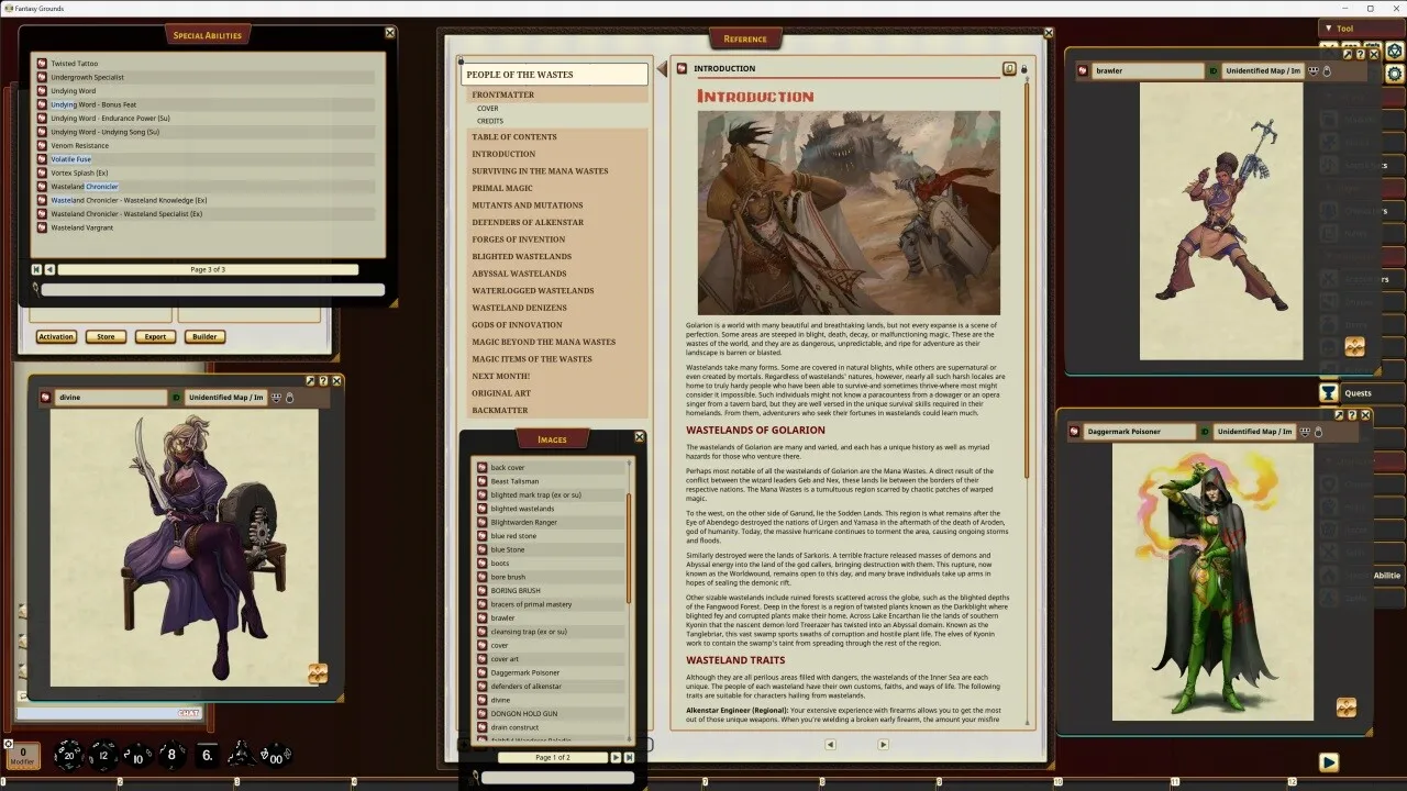 Fantasy Grounds - Pathfinder RPG - Pathfinder Companion: People of the Wastes Screenshot 3