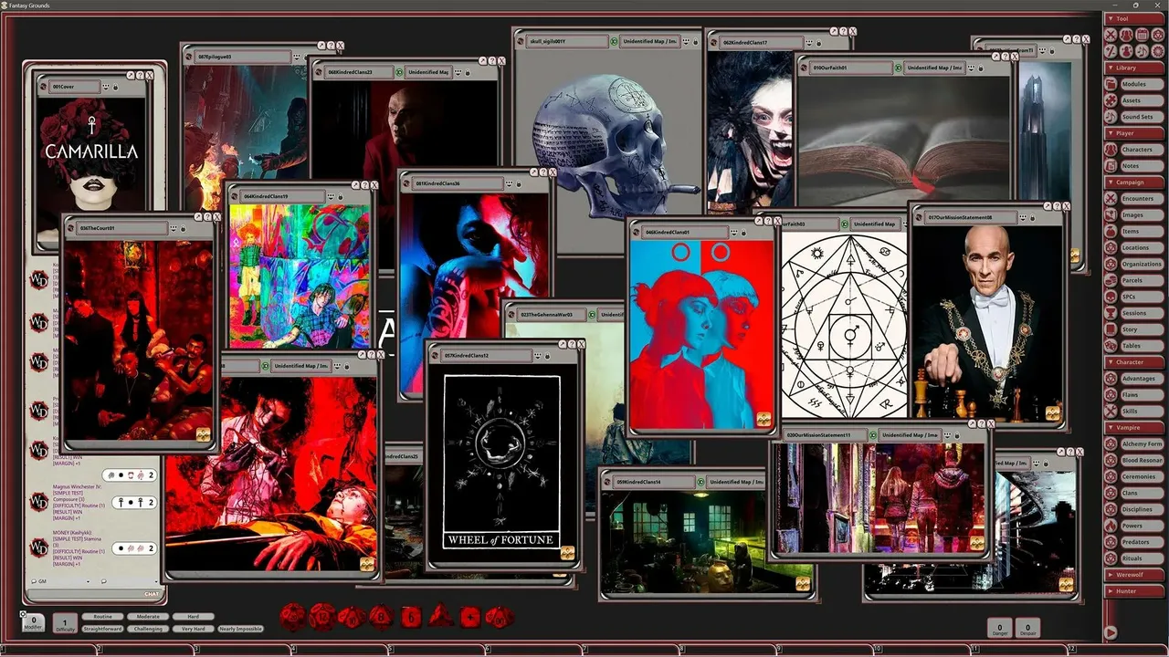 Fantasy Grounds - Vampire: The Masquerade 5th Edition Camarilla Screenshot 2