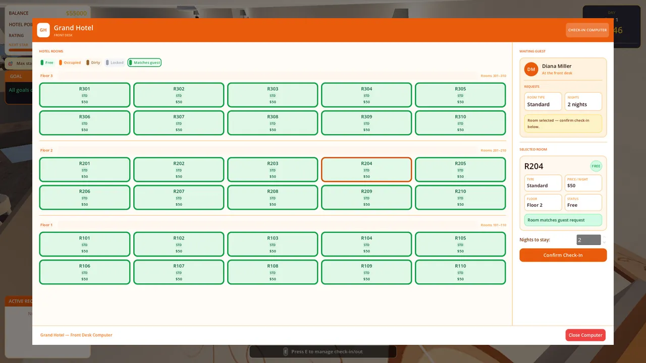 Check-In Chaos Screenshot 1