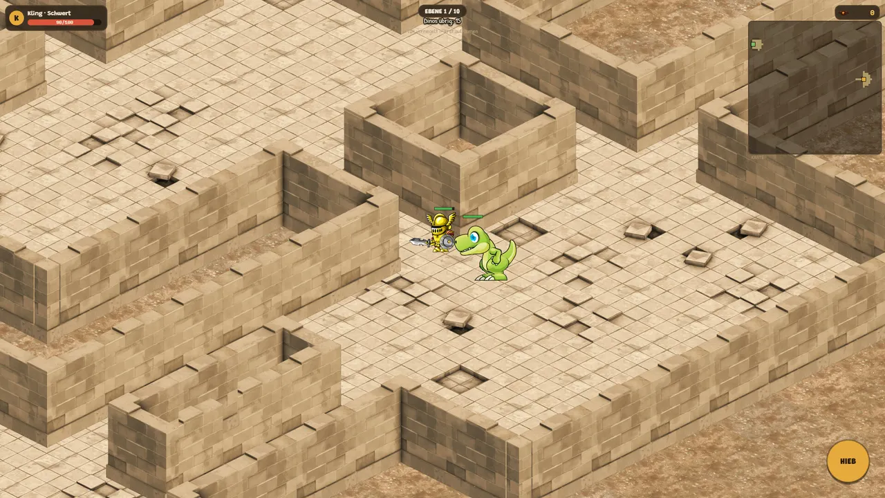 Knights vs. Dinosaurs Screenshot 2
