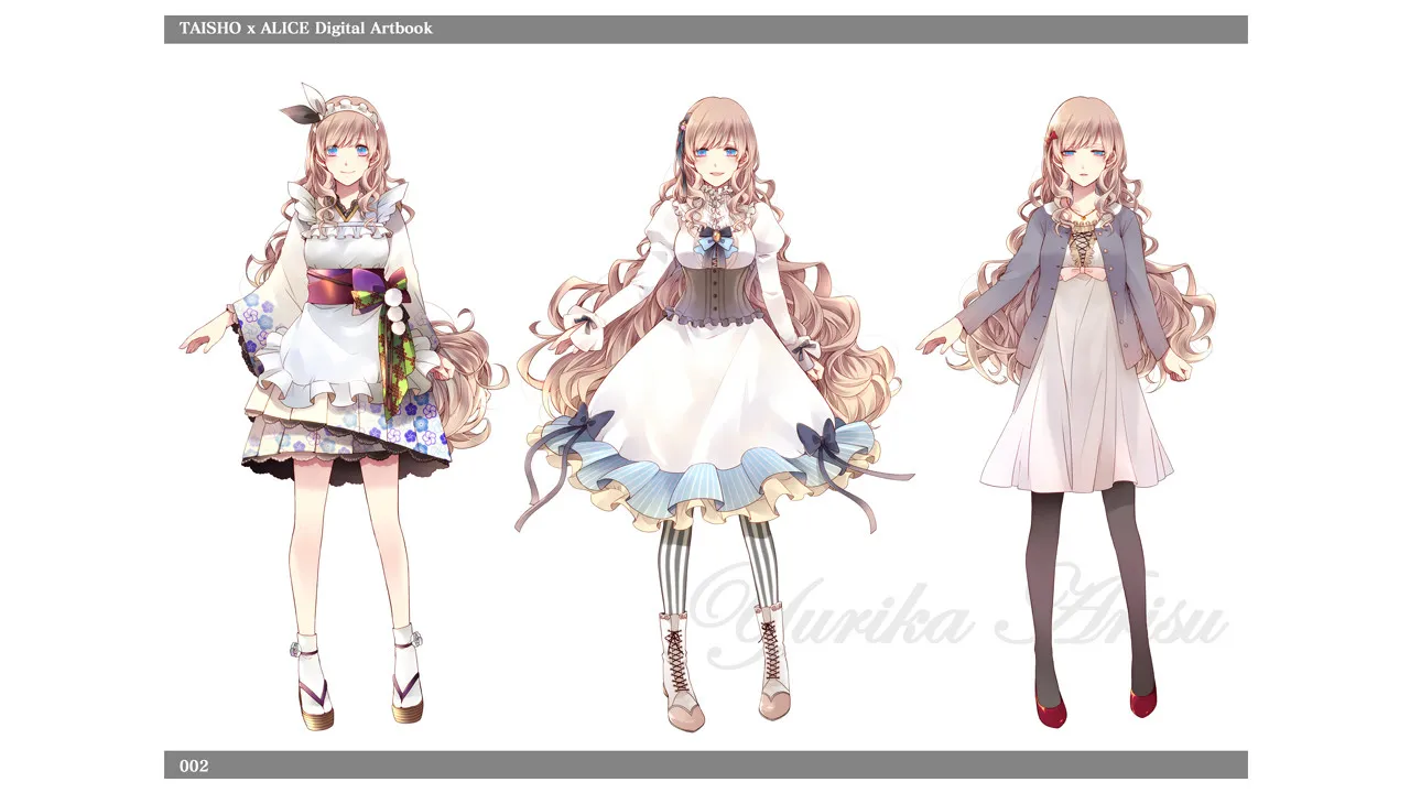 TAISHO x ALICE Digital Artbook Screenshot 2