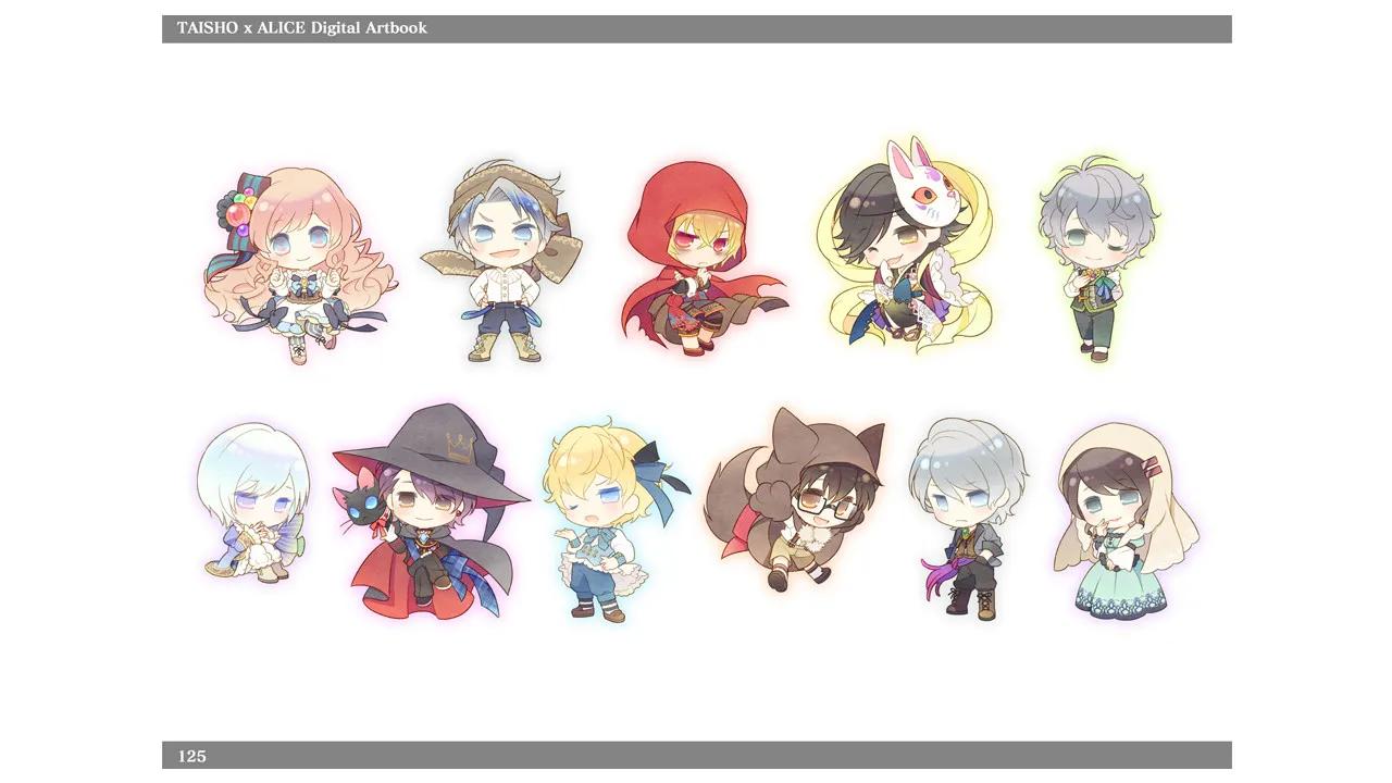 TAISHO x ALICE Digital Artbook Screenshot 8