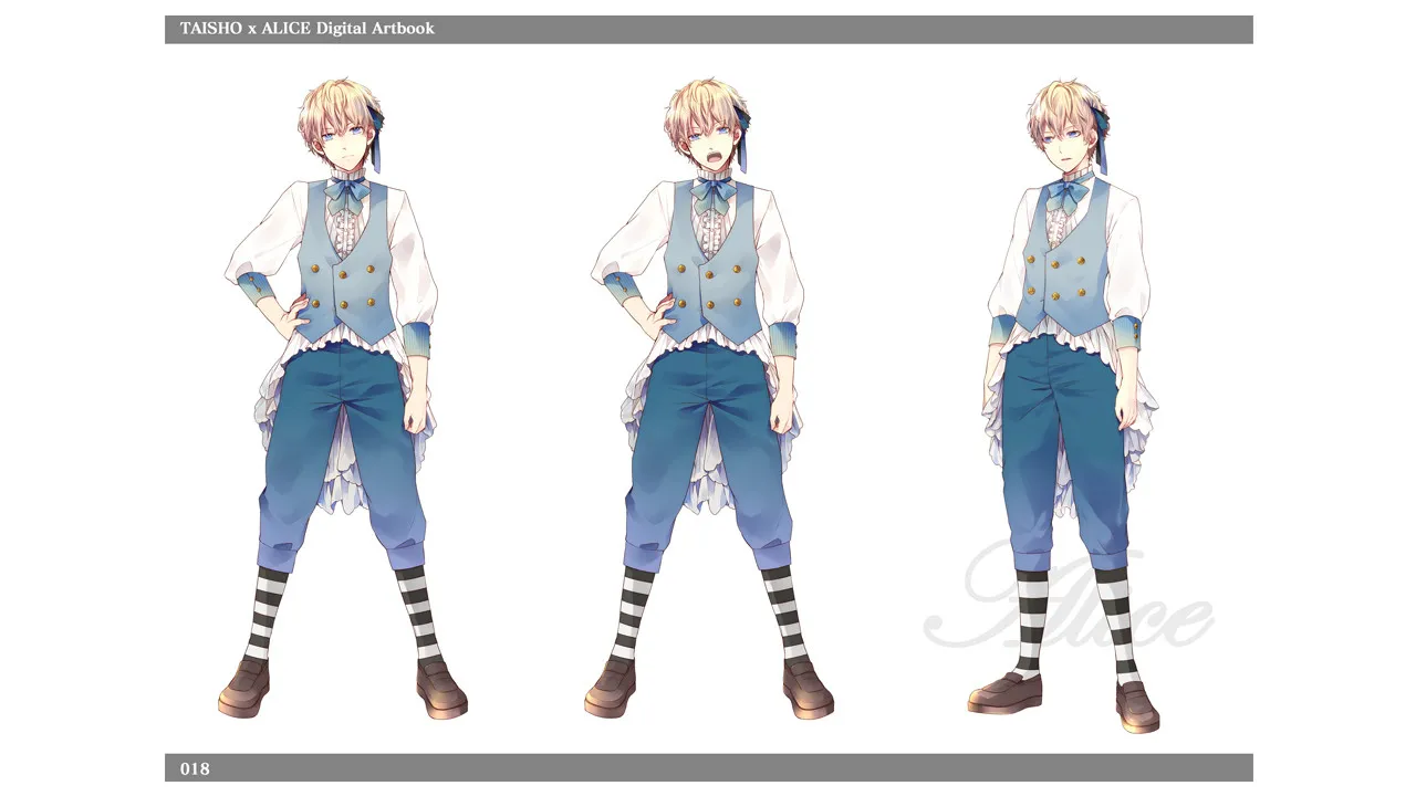TAISHO x ALICE Digital Artbook Screenshot 4