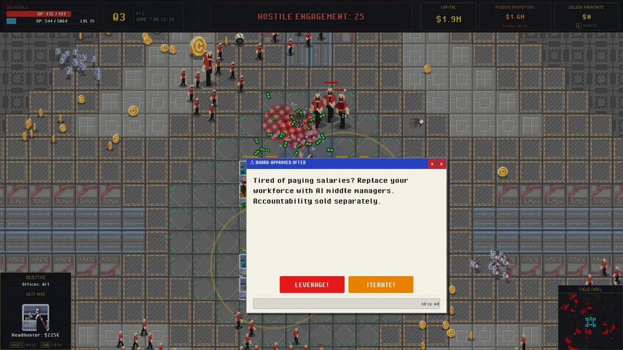 Hostile Takeover, Inc. Screenshot 5