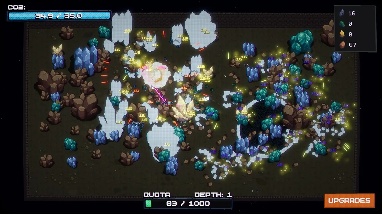 Deep Space Miner Demo Screenshot 2