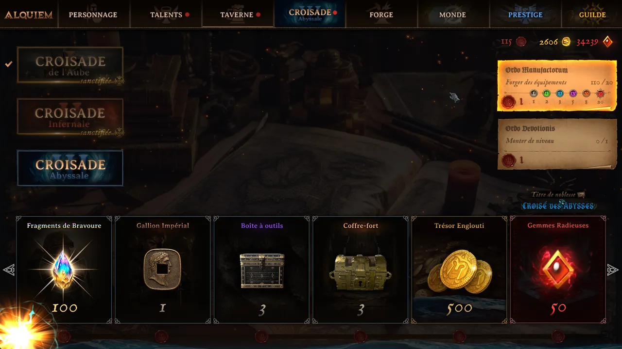 Alquiem - Croisade Abyssale Screenshot 0