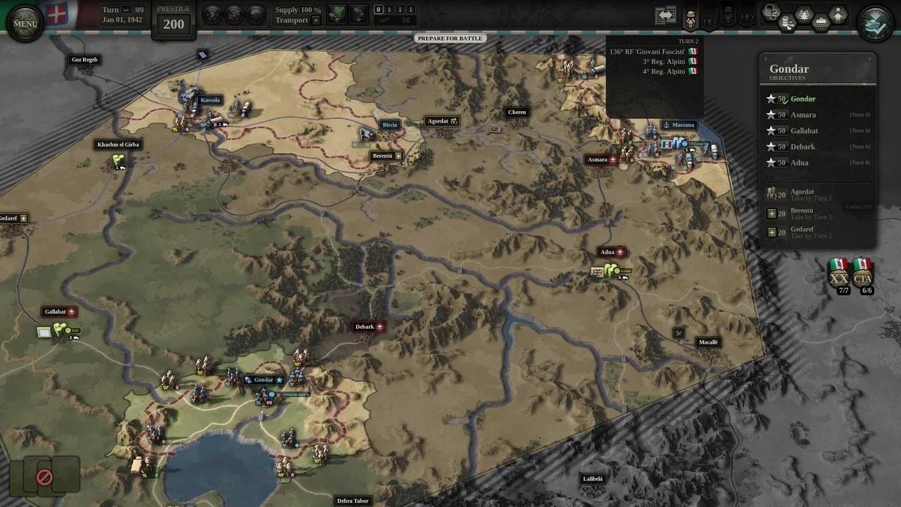 Unity of Command II - Desert Fox Screenshot 7