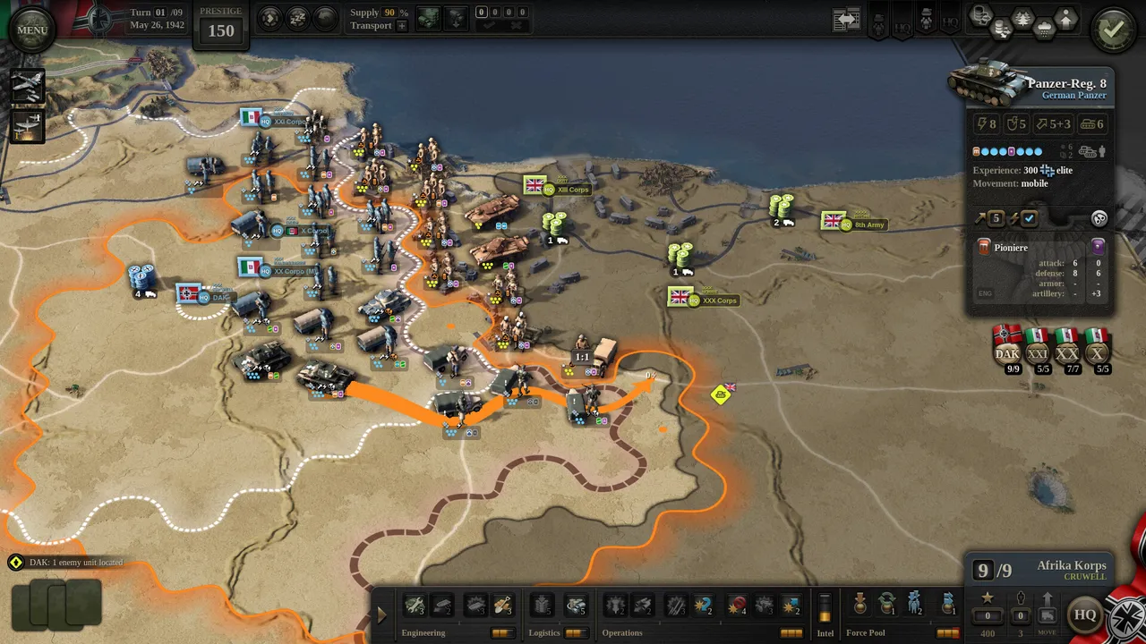 Unity of Command II - Desert Fox Screenshot 8