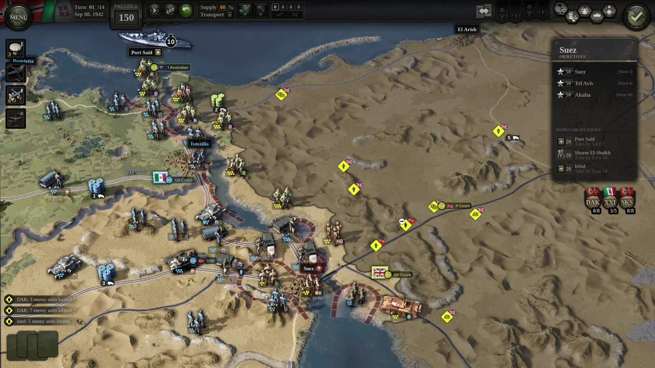 Unity of Command II - Desert Fox Screenshot 3