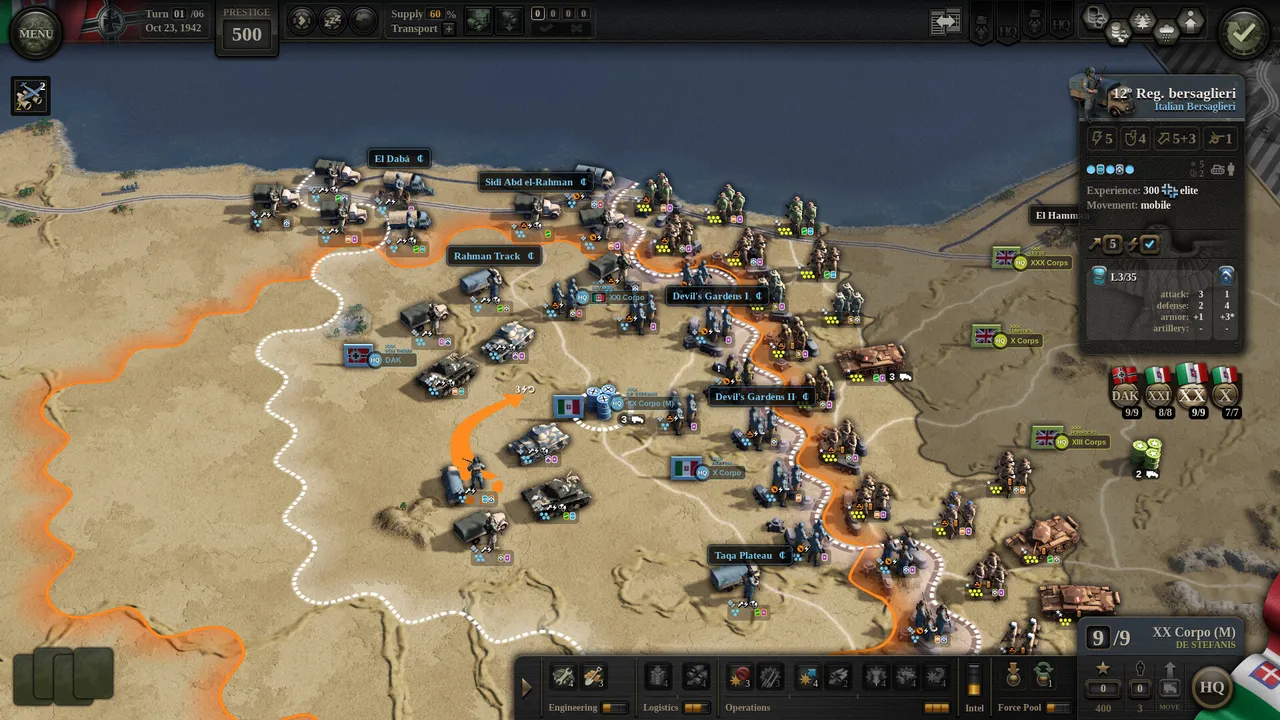Unity of Command II - Desert Fox Screenshot 9