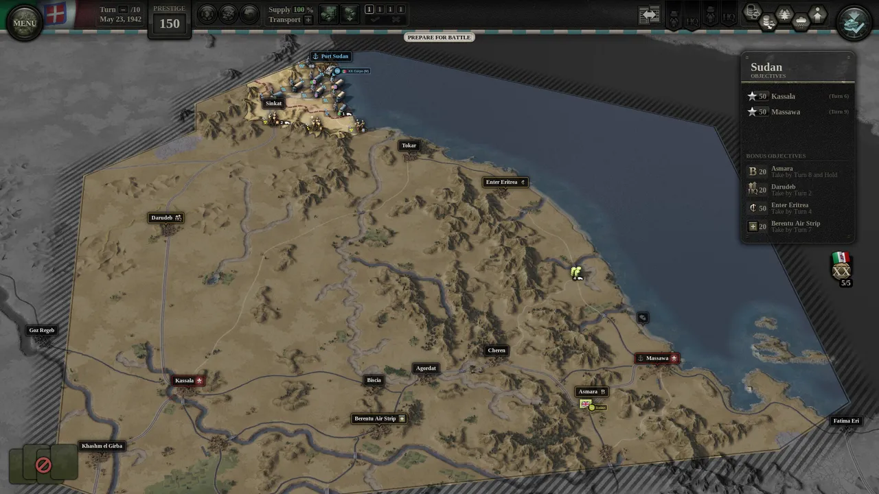 Unity of Command II - Desert Fox Screenshot 4