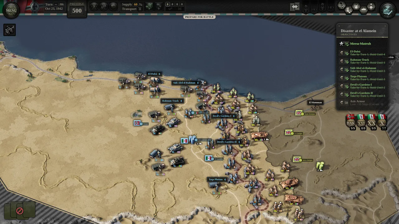Unity of Command II - Desert Fox Screenshot 0