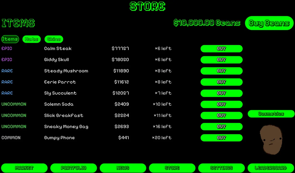 Bonk Market Screenshot 1